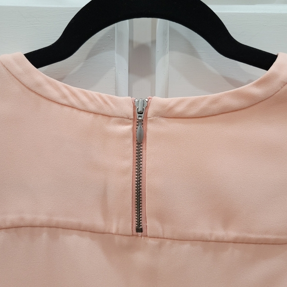 J.crew Blush Pink Ruffle Blouse - Picture 5 of 8